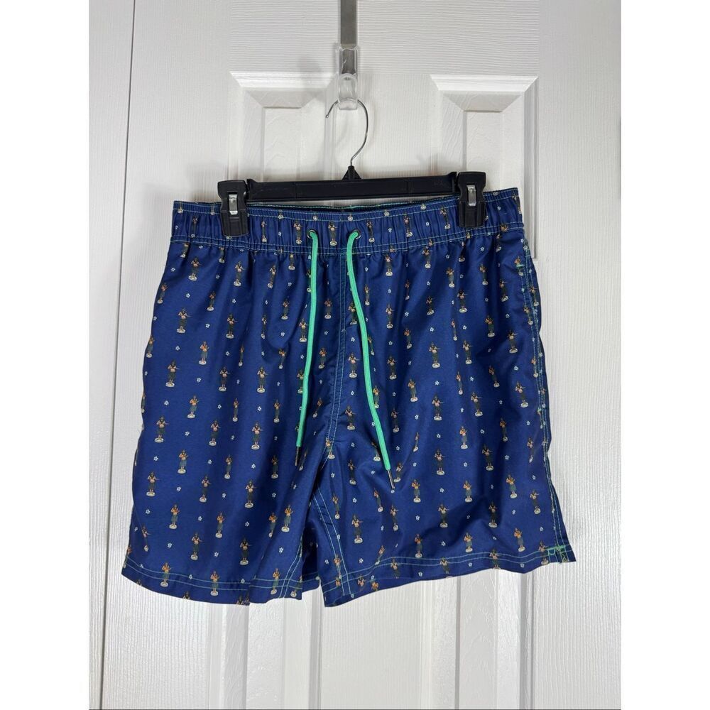 Party Sharks Men’s Swim Trunks Size L